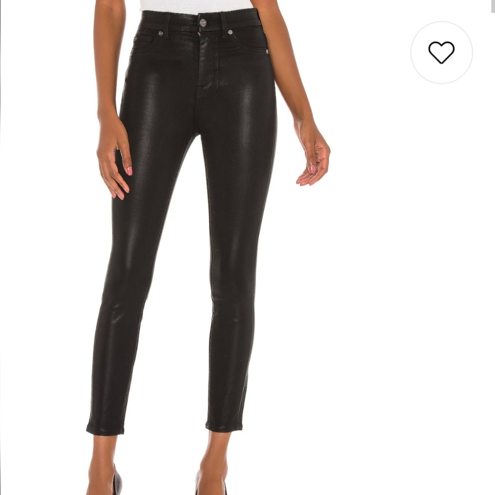 7 For All Mankind Black Women Jeans